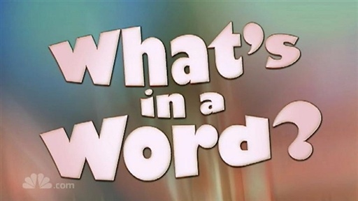 What`s in a Word Video