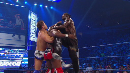 WWE Tag Team Champions Kofi Kingston & Evan Bourne vs. the Miz & Video