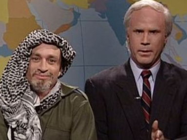 Yasser Arafat and Benjamin Netanyahu Video