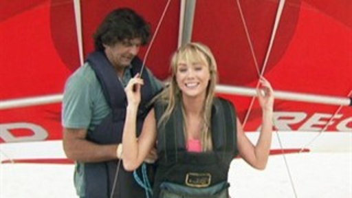 Sara Underwood Goes Hang Gliding in Brazil Video