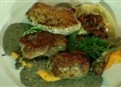 Chicken and Lentil Soup with Egg Ravioli picture