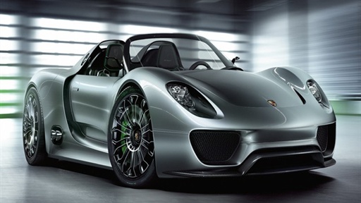 Porsche 918 Spyder at the 2010 Geneva Auto Show