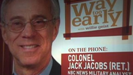 Col. Jacobs On President Obama's Speech