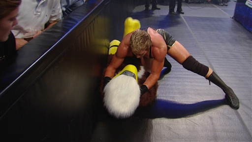 wwe edge spear. Edge spears Jack Swagger#39;s