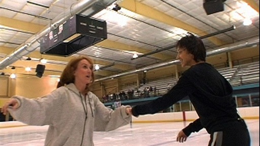 Kathy Griffin and Johnny Weir