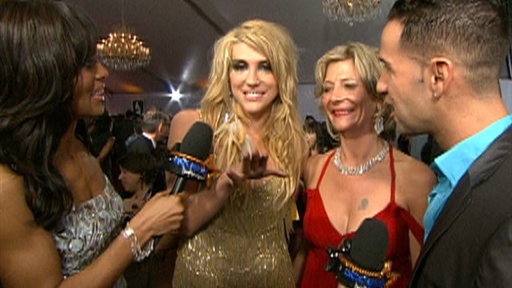 2010 Grammys Red Carpet: 'the Situation' Flirts With Ke$ha & Her Video