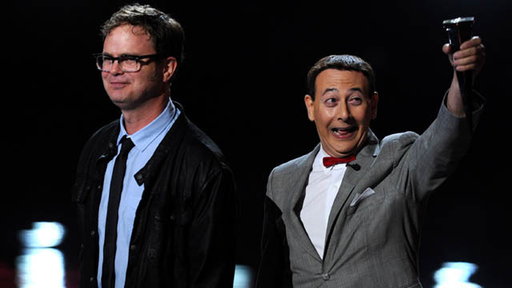 Backstage at 2011 Scream Awards: Rainn Wilson Talks Presenting t Video