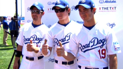The Jonas Brothers Play Ball for a Good Cause Video