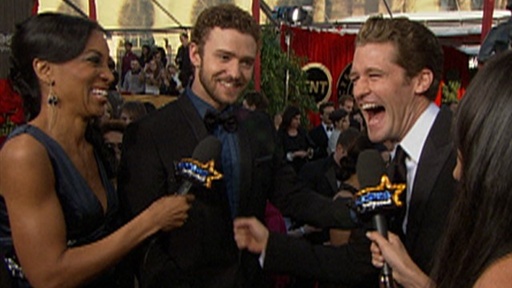 2010 SAG Awards: Do 'Glee's Matthew Morrison and Justin Timberla Video