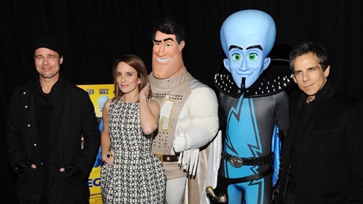 Brad Pitt & More at the NYC 'Megamind' Premiere Video