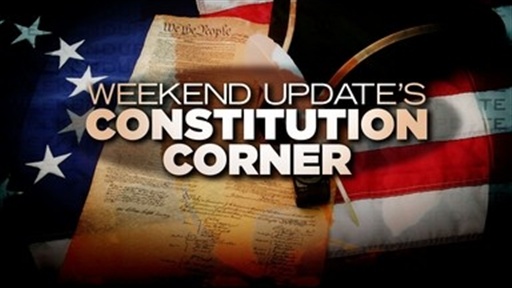 Update: Constitutional Corner Video