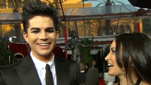 2010 SAG Awards: Adam Lambert On the 'Powerful' Oprah & Going In Video