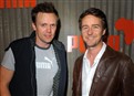 Edward Norton & Joel McHale at PUMA's African Bazaar picture