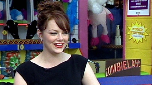 Emma Stone Gleefully Takes On the Walking Dead in 'Zombieland' Video