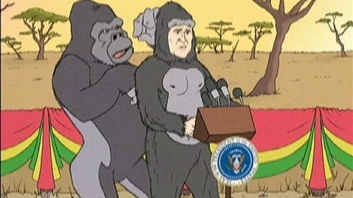 Fun with Real Audio: Bush Dress-Up