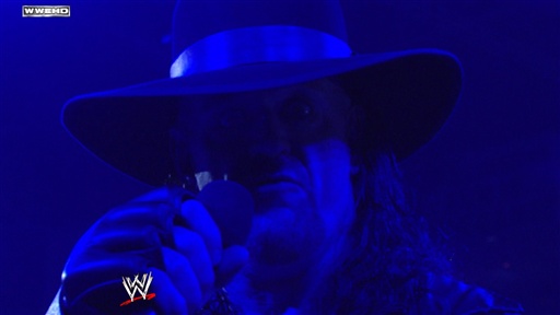 Undertaker Sends a Message to HBK Video