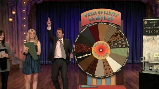 Wheel of Carpet Samples