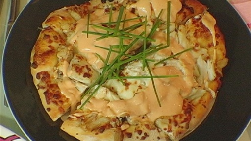 Pizza and Crabcakes