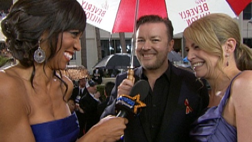 2010 Golden Globes: Ricky Gervais - 'There's Gonna Be More Loser Video