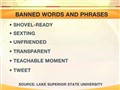 NBC TODAY Show - ‘Sexting’ Tops University’s ‘Banned Words’ for 2010