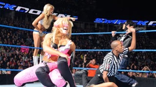 Kelly Kelly and Natalya Vs. Team Lay-Cool
