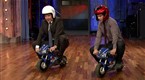 Late Night with Jimmy Fallon: Taylor Lautner Mini-Bike Race