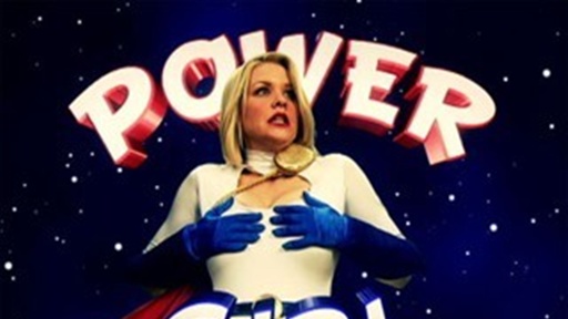 Power Girl Tries to Grow Her Hair Video