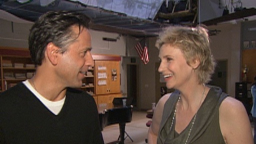 Jane Lynch Reacts to Her Double Emmy Nomination Video