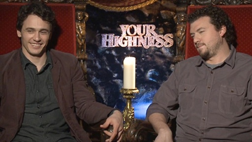James Franco & Danny McBride Talk 'Your Highness' Video