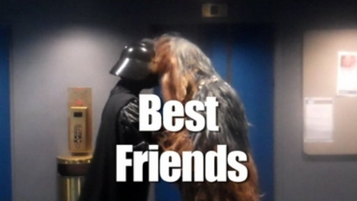 Best Friends: Darth Vadar and Chewbacca Video
