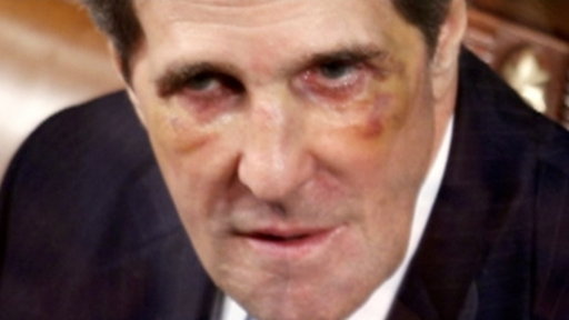 The Tonight Show with Jay Leno : John Kerry Hockey Fight