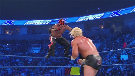 Rey Mysterio Vs. Intercontinental Champion Dolph Ziggler