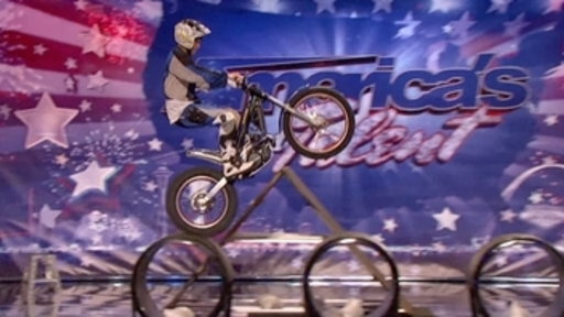 Motorcycles Rock the AGT Stage