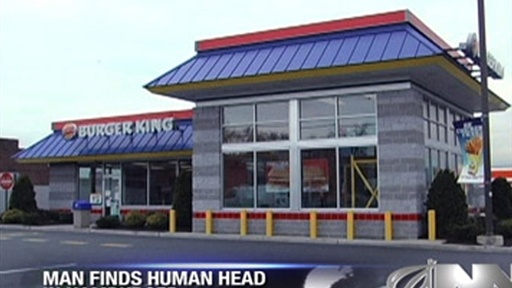 Human Head Found In Hamburger