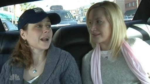 Angela and Pam talk Football