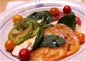 Home Made Mozzarella and Heirloom Tomato Salad With Balsamic picture