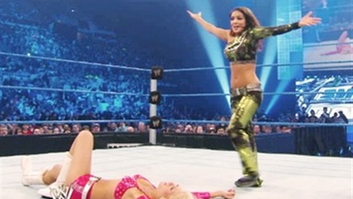 Edge and Kelly Kelly Vs. Dolph Ziggler and Michelle McCool and L Video