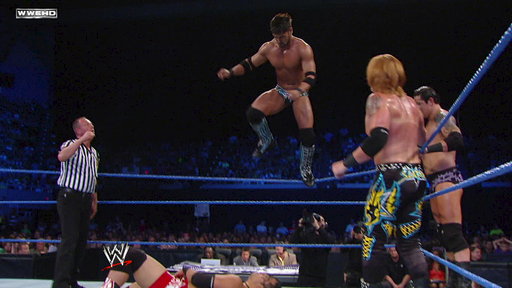 Ezekiel Jackson, & The Usos vs. Heath Slater, Justin Gabriel & W