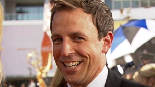 2009 Emmys Red Carpet: Does Seth Meyers Want To Pull A Kanye Wes Video