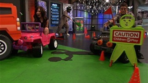 Kevin and Alessandra's Big Wheels Race-Off