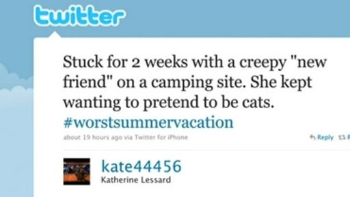 Hashtags: Worst Summer Vacation Video