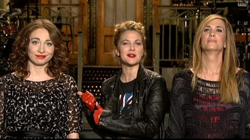 SNL Promo: Drew Barrymore & Regina Spektor