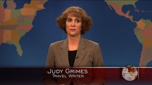 Weekend Update: Judy Grimes Video