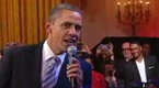 The Obama Administration - Obama Sings ‘Sweet Home Chicago’