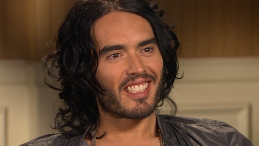 Russell Brand Shows His Funny Side While Talking 'The Tempest'