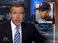 NBC Nightly News with Brian Williams - Tiger Woods Gets Traffic Ticket