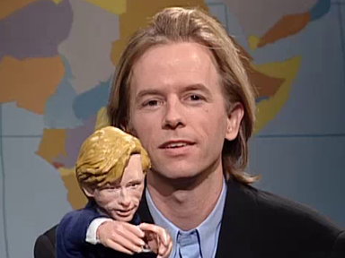 Hollywood Minute with David Spade's Puppet