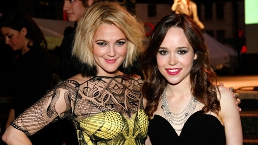 Drew Barrymore & Ellen Page 'Whip It' Up Video