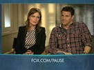 Pause: Emily Deschanel and David Boreanaz