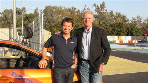 Ed Begley Jr. Post-Race